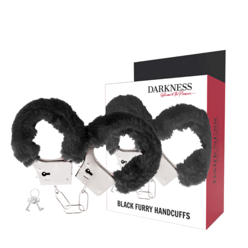 Darkness Pleasure Furry Handcuffs Χειροπέδες