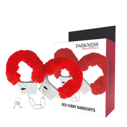 Darkness Pleasure Furry Handcuffs Χειροπέδες