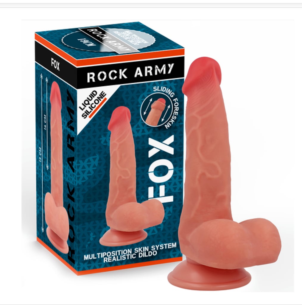 Δονητής Liquid Silicone Fox